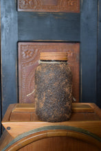 Load image into Gallery viewer, Primitive Grubby Christmas Mason Jar Cannister, "Cookies for Santa", Country Farmhouse Christmas Decor, Candy Jar Container