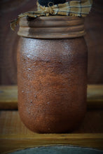 Load image into Gallery viewer, Mason Jar Hand Soap Dispenser, Black Crow and Sunflowers Primitive Label, Grubby Mason Jar w/Soap Pump, Country Primitive Bathroom Decor