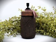 Load image into Gallery viewer, Grubby Hand Soap Dispenser Flower Market, Vintage Blue Truck, Spring Themed Folk Art Label, Country Farmhouse Bathroom Soap Dispenser