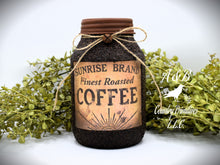 Load image into Gallery viewer, Set of 6 Primitive Farmhouse Grubby Pantry Jars, Country Home and Kitchen Decor, Country Primitive Decor, Farmhouse Decor, Pantry Jars