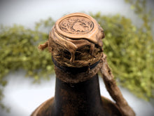 Load image into Gallery viewer, George Washington Straight Rye Whiskey Jug, with Wax Seal, 1797, Antique Colonial Distressed Style Reproduction, Glass Jug Centerpiece