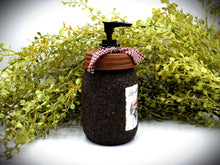 Load image into Gallery viewer, Vintage Red Truck Spring Label & Hand Soap Dispenser Mason Jar, Grubby Coated Mason Jar Soap Jar, Country Primitive Home Decor.