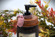 Load image into Gallery viewer, Grubby Soap Dispenser, Mason Jar Soap Pump, Folk Art Crow Bathroom Soap Dispenser, Primitive Home Decor, Country Home Decor