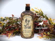 Load image into Gallery viewer, Apothecary Potion Bottles, Halloween Decor, Primitive Aged Apothecary Bottles