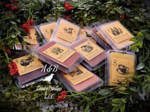 Extra Scented Wax Melts in 3 oz Clamshell, Extreme Extra Strong Scented Wax Melts, Bakery Scents, Spring Summer Fall Fragrances