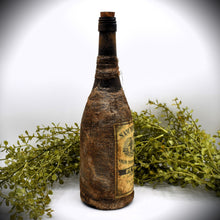 Load image into Gallery viewer, Sam Thompson Old Monongahela Rye Whiskey Bottle, 1791, Vintage Distressed Style Reproduction Whiskey Wine Bottle Centerpiece